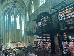 Nave and apse of the Bookstore Dominicanen, viewed from the First Floor