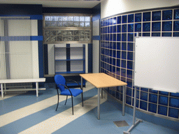 The Coach`s Room in the Santiago Bernabéu stadium