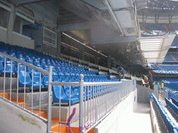 Skyboxes in the Santiago Bernabéu stadium