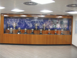 Spanish Cups, in the museum of the Santiago Bernabéu stadium