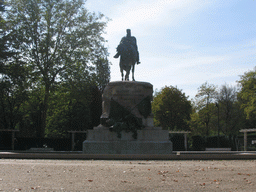 The Monument to General Arsenio Martínez-Campos, in the Parque del Buen Retiro park