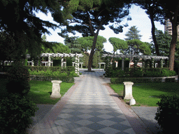 The Jardines de Cecilio Rodríguez gardens, in the Parque del Buen Retiro park