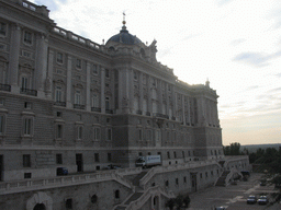 The back side of the Royal Palace, from the Jardines del Cabo Noval gardens