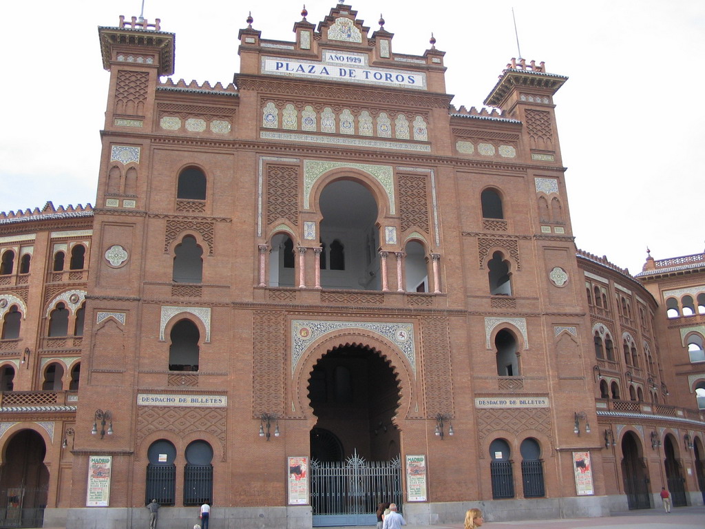 The Plaza de Toros de Las Ventas bullring