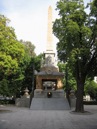 The Monument to the Fallen for Spain at the Plaza de la Lealtad square