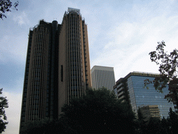 The Torre Europa tower and the Torre Picasso tower at the AZCA complex