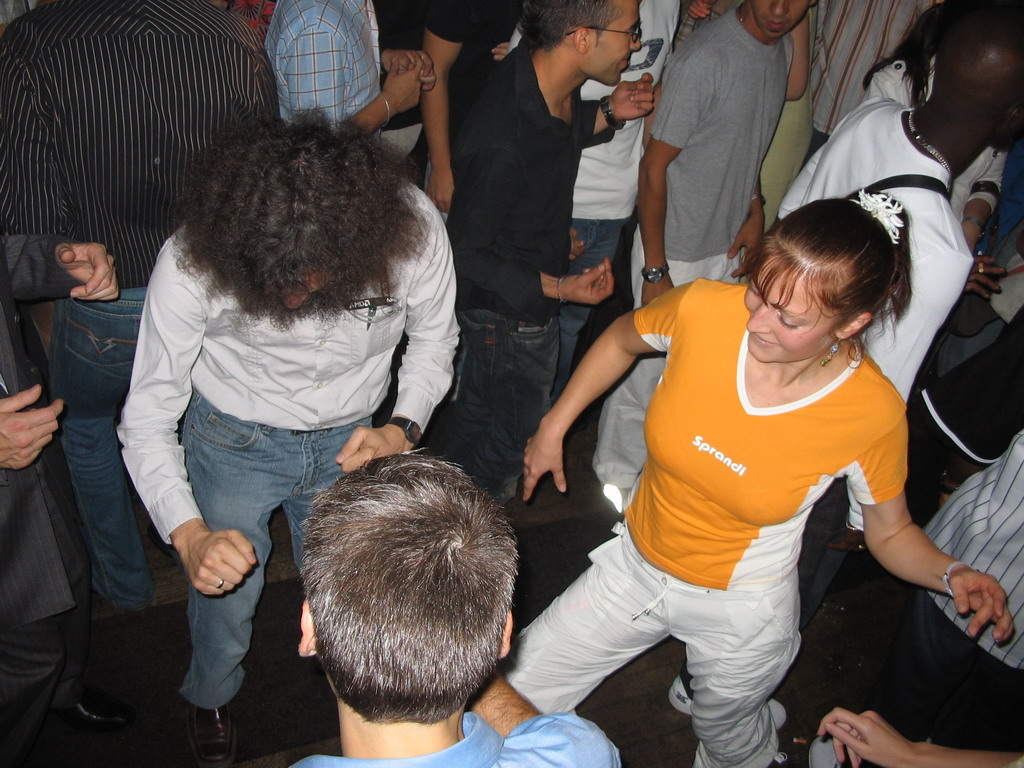 Disco night of the gala dinner of the ECCB 2005 conference, at the Joy Eslava club