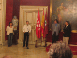 Reception of the ECCB 2005 conference at the Casa de la Villa building
