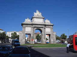 The Puerta de Toledo gate at the Glorieta Puerta de Toledo square