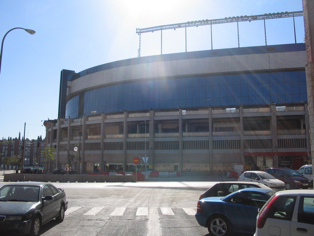 The Vicente Calderón stadium