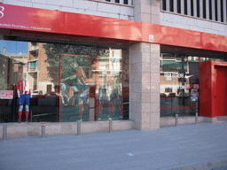 Fanshop of Atlético Madrid in the Vicente Calderón stadium