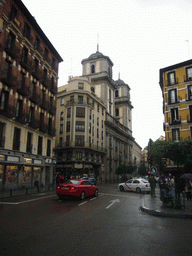 The Plaza de Segovia Nueva square, with the Church of San Isidro