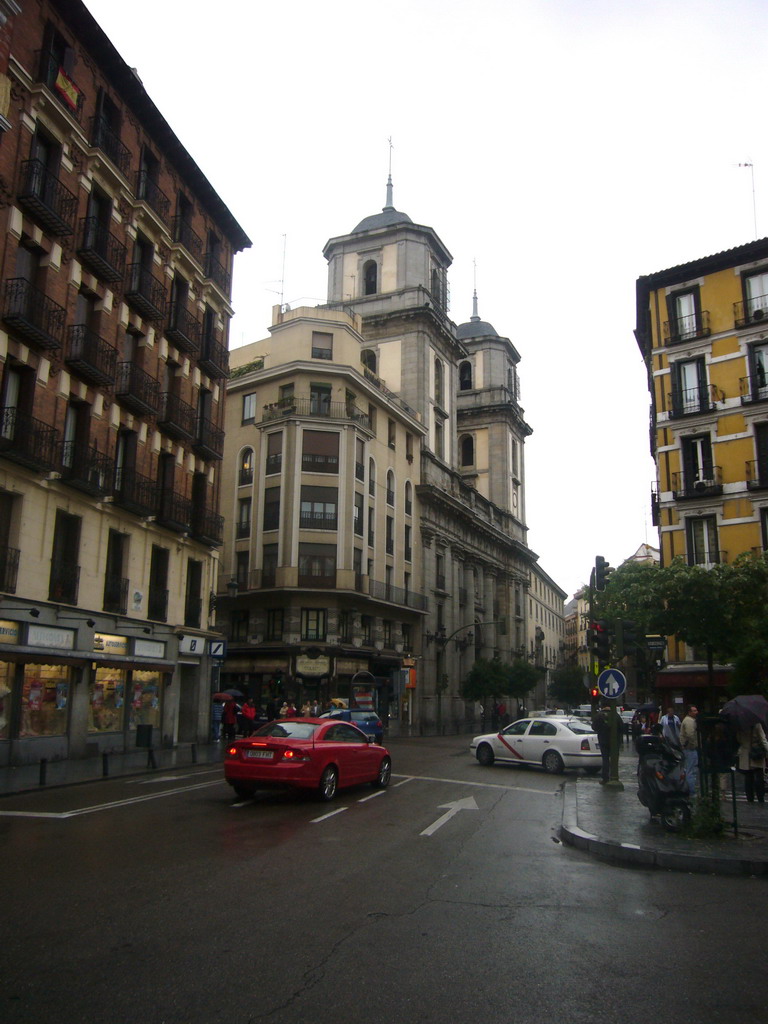 The Plaza de Segovia Nueva square, with the Church of San Isidro