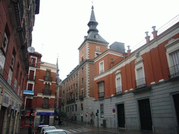 The Calle del Duque de Rivas street, with the Palacio de Santa Cruz (Ministry of Foreign Affairs)