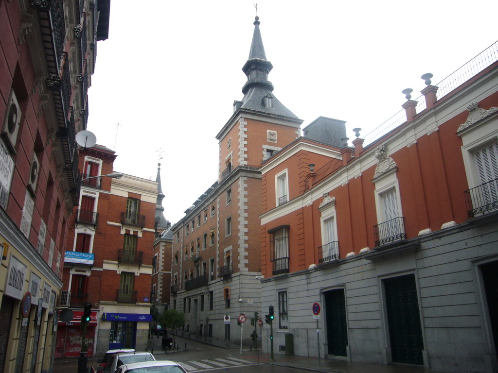 The Calle del Duque de Rivas street, with the Palacio de Santa Cruz (Ministry of Foreign Affairs)