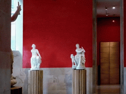 Roman statues in the Prado Museum