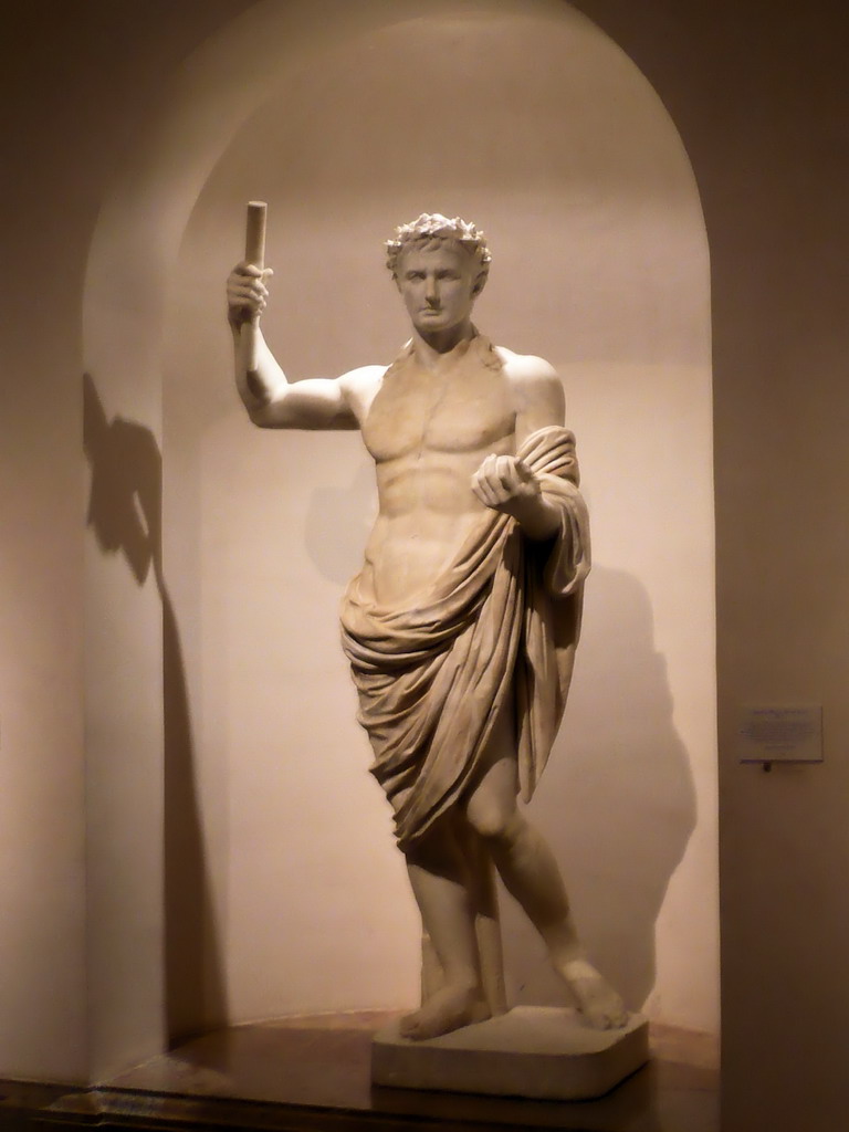 Roman statue in the Prado Museum