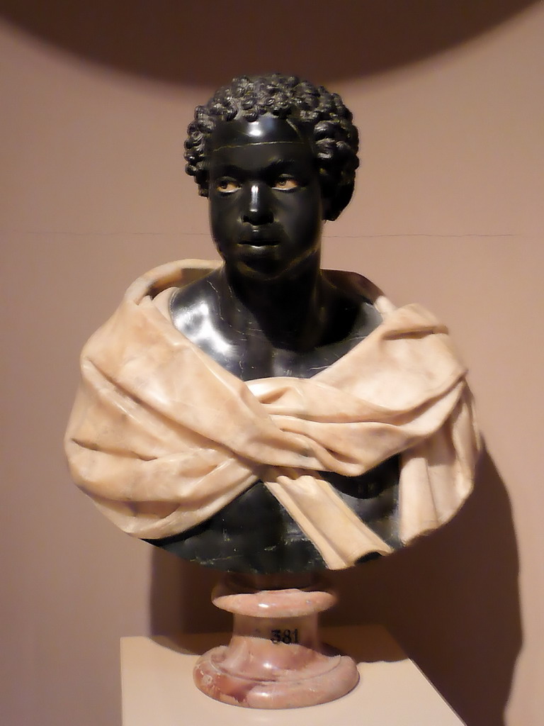 Roman statue in the Prado Museum