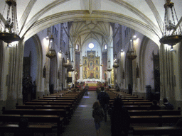 The Nave of the San Jerónimo el Real church
