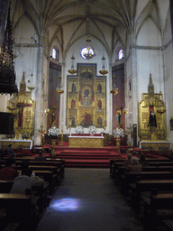 The Apse and altar of the San Jerónimo el Real church