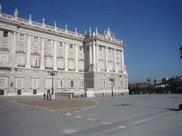 The east side of the Royal Palace