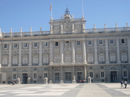The south side of the Royal Palace, from the Plaza de Armas square