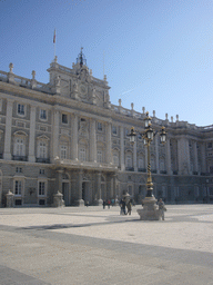 The south side of the Royal Palace, from the Plaza de Armas square