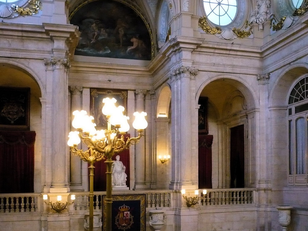 Top of the Grand Staircase of the Royal Palace