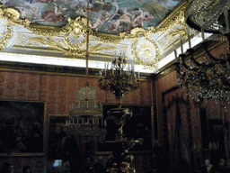 Chandeliers in the Dining Room of the Royal Palace