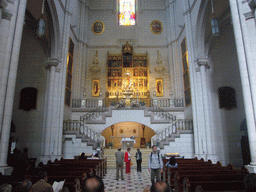 The Altar in the Transept of the Almudena Cathedral