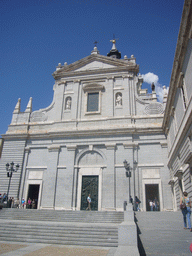 East side of the Almudena Cathedral