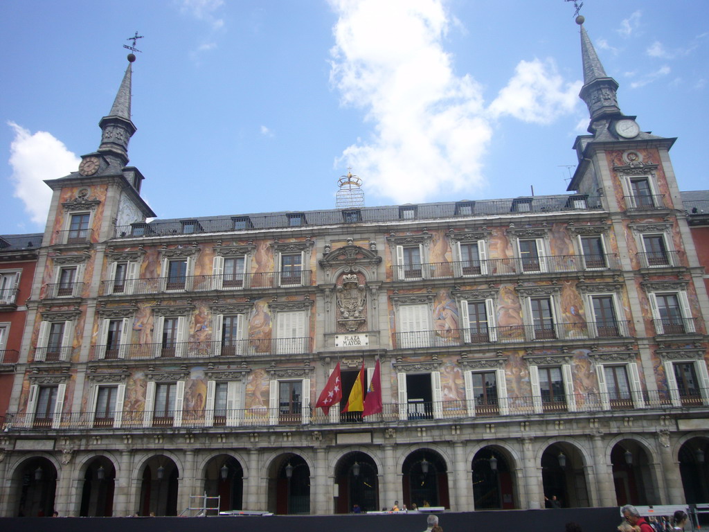 The Casa de la Panadería at the Plaza Mayor square