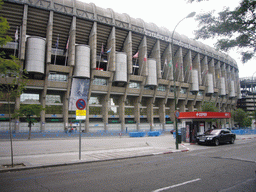 The Santiago Bernabéu stadium