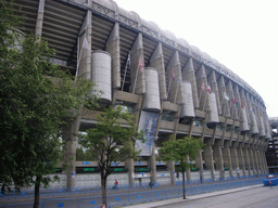 The Santiago Bernabéu stadium