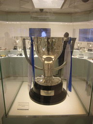 The Spanish Championship Cup of 2007, in the museum of the Santiago Bernabéu stadium
