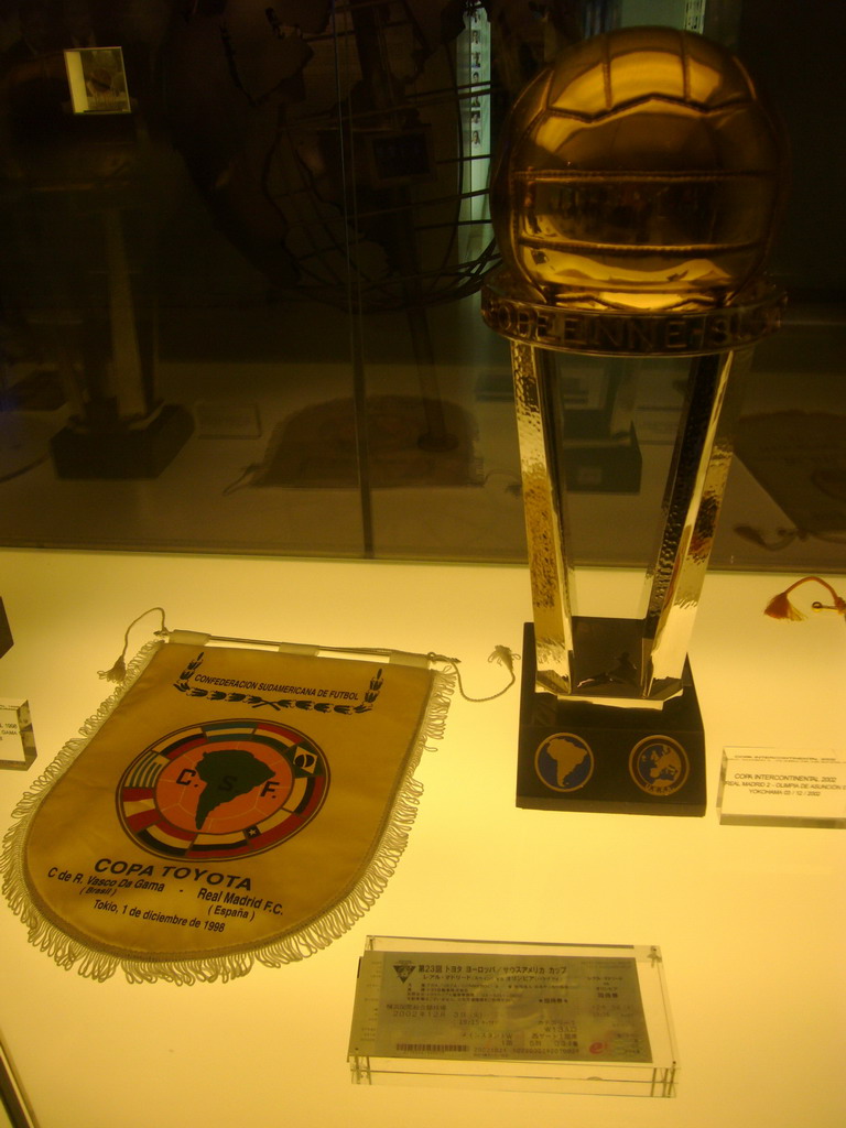 World Cup of 1998, in the museum of the Santiago Bernabéu stadium