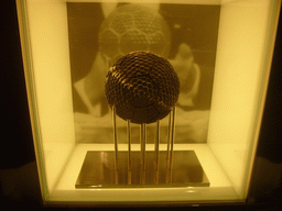 The FIFA Club Of The Century award, in the museum of the Santiago Bernabéu stadium