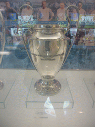 The European Champions` Cups of 2002, in the museum of the Santiago Bernabéu stadium