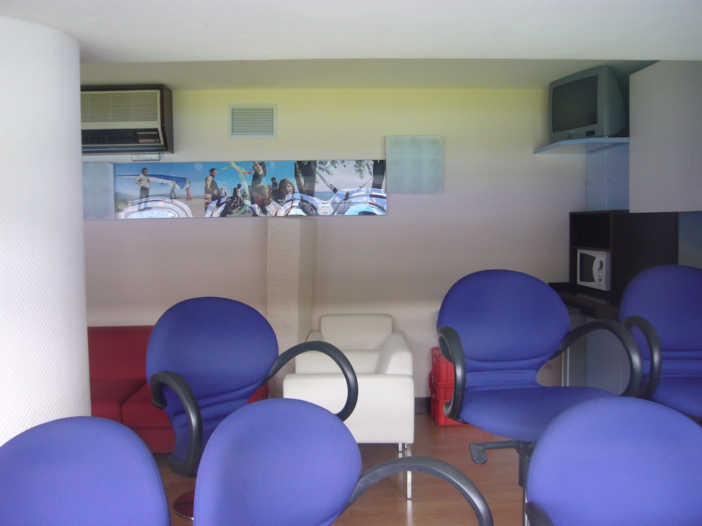 Skybox in the Santiago Bernabéu stadium