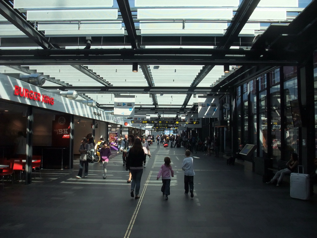 Inside Malmö Central Station