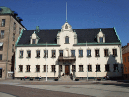 Building at the northeast side of Stortorget square