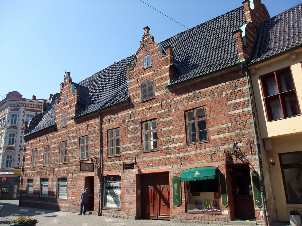Flensburgska Huset building at Södergatan street