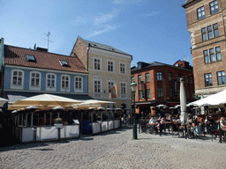 Restaurants with terraces on the northwest side of Lilla Torg square