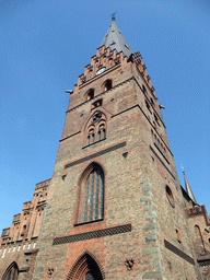 Front and tower of the Sankt Petri Kyrka church