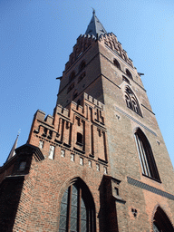 Front and tower of the Sankt Petri Kyrka church