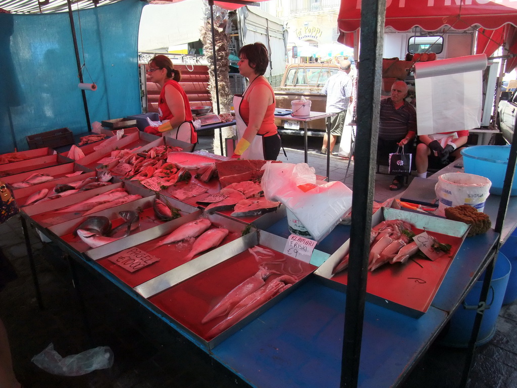Fish market at Marsaxlokk