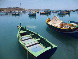 Fishing boats in the harbour of Marsaxlokk