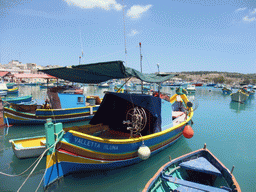 Fishing boats in the harbour of Marsaxlokk