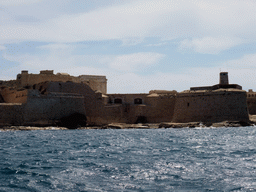 Fort Ricasoli, viewed from the Luzzu Cruises tour boat from Marsaxlokk to Sliema
