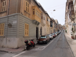 Houses with balconies at San Piju V street in Sliema